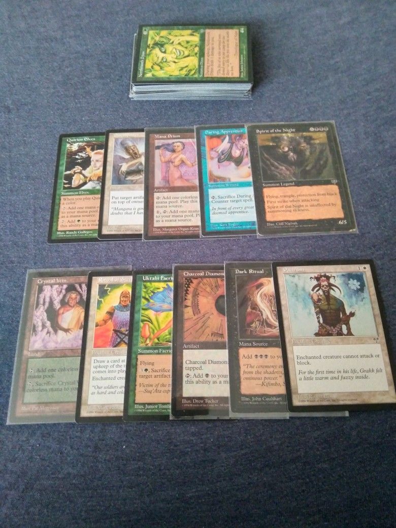 Magic The Gathering Cards 1996 Mirage