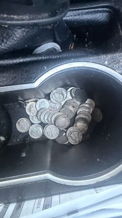 Silver coin al dimes for $300