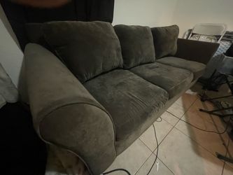 2 Sofas – Loveseat & Couch – $80 for Both