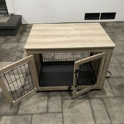 Wooden Dog Crate 