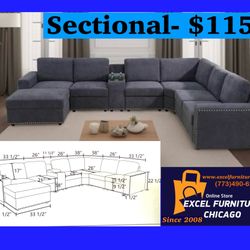 🌺FREE DELIVERY🌺Brand New Sectional Sofa Couch 