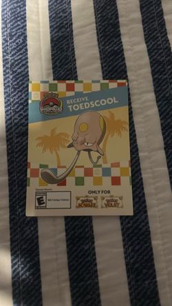 2025 POKEMON WORLD CHAMPIONSHIP promo TOEDSCOOL code SCARLET switch VIOLET