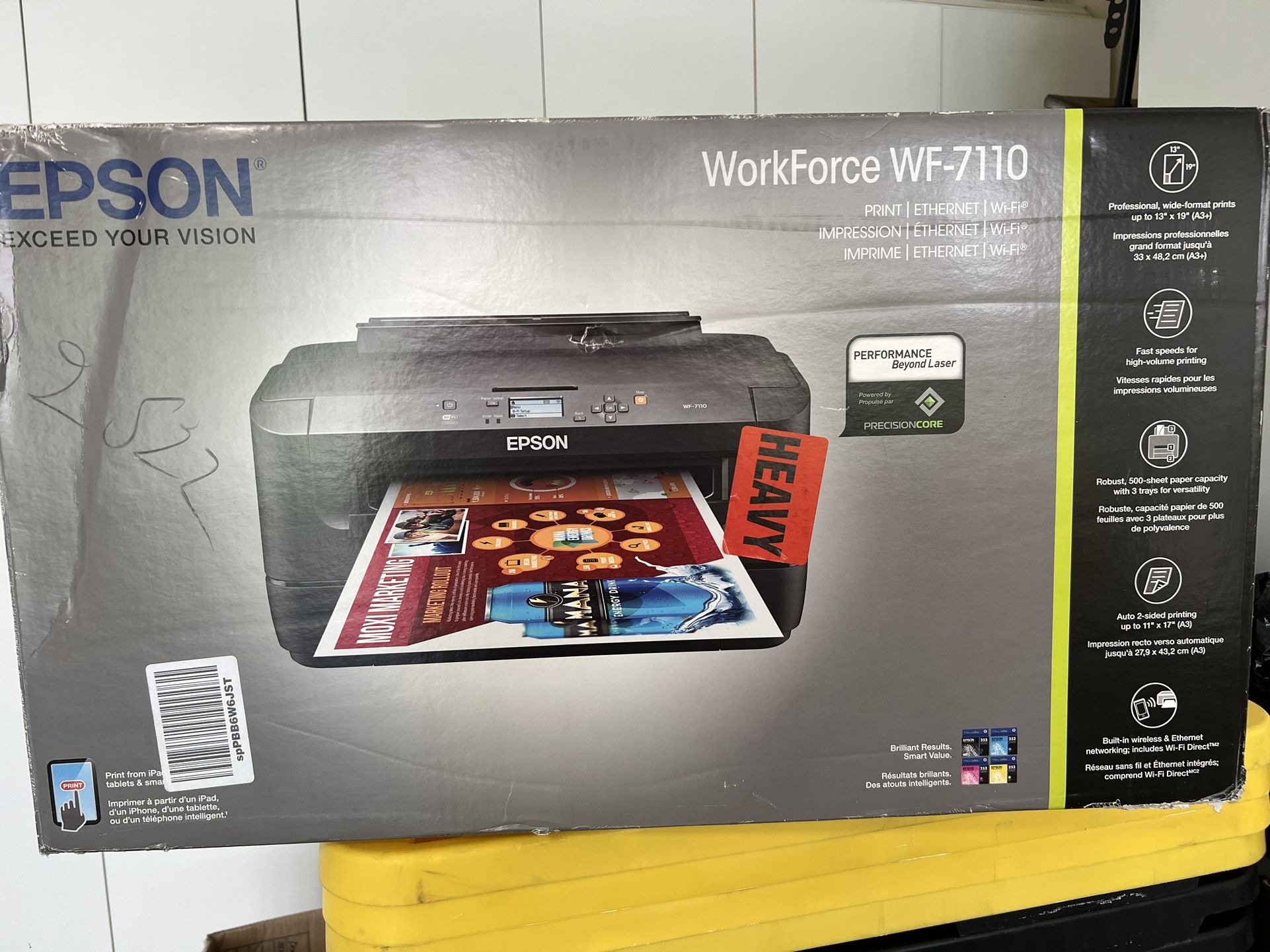 Unused New Epson Wide Format Printer