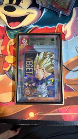 Vegeta BGS 10 pristine Japanese promo