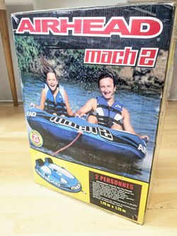 AIRHEAD Mach 2 - People Towable Tube with Quick Connect Tow