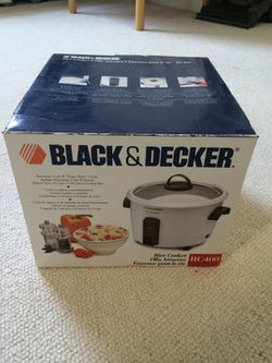 Black & Decker Rice Cooker for Sale in Burlington, NC - OfferUp