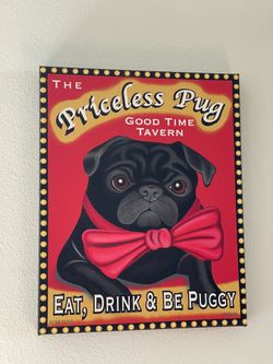 pug wall decor