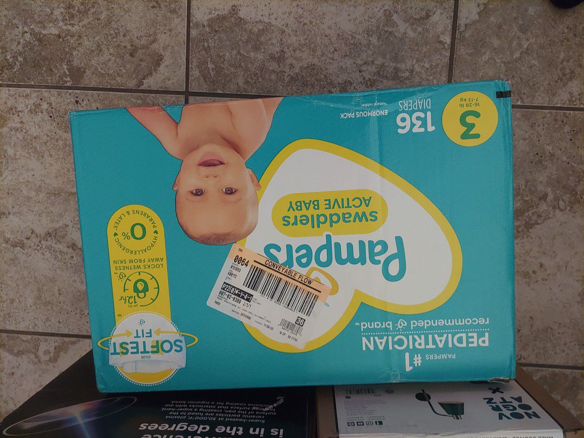 Size 3 Pampers Brand New