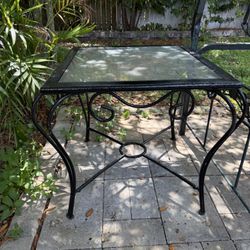 Rod Iron/Metal Tables 