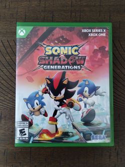 Sonic X Shadow Generations Xbox one/Series X