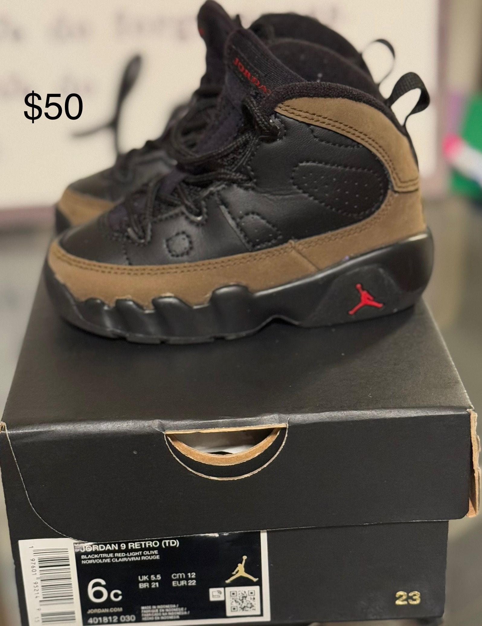 Jordan 9 Olive