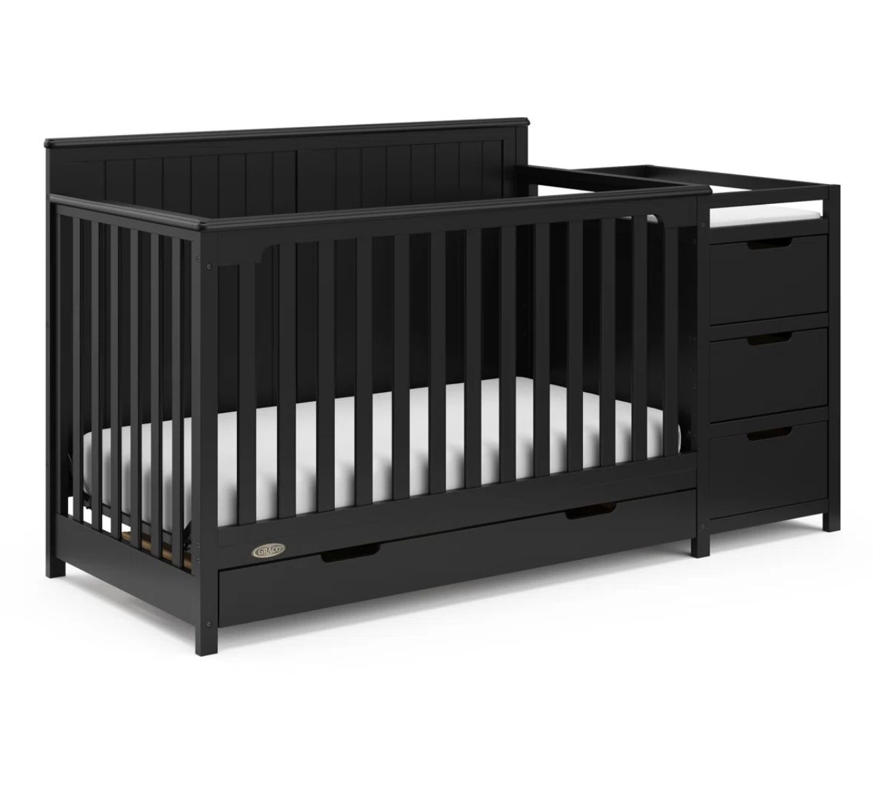Crib With Changing Table