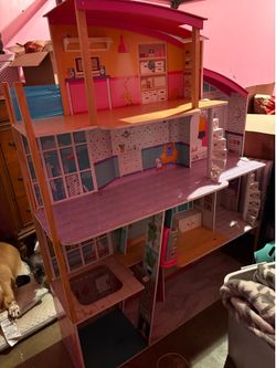 Wooden doll house