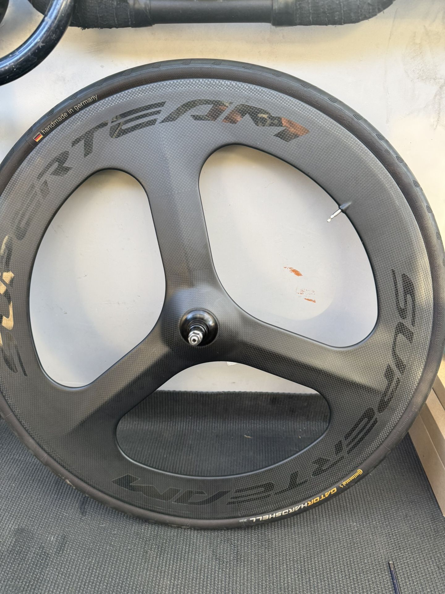 Fixie / Track Bike Front Clincher Tri Spoke Superteam