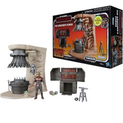 Hasbro Star Wars Mandalorian Vintage Collection the Armorer's Forge *BRAND NEW*