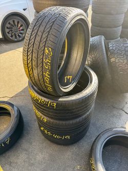 235/40/19 used set