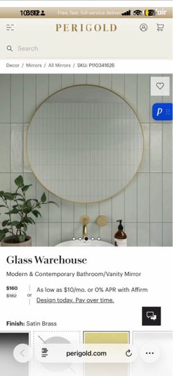 Round Mirror
