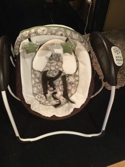 Baby Swing only utilized a couple of months. Like new!