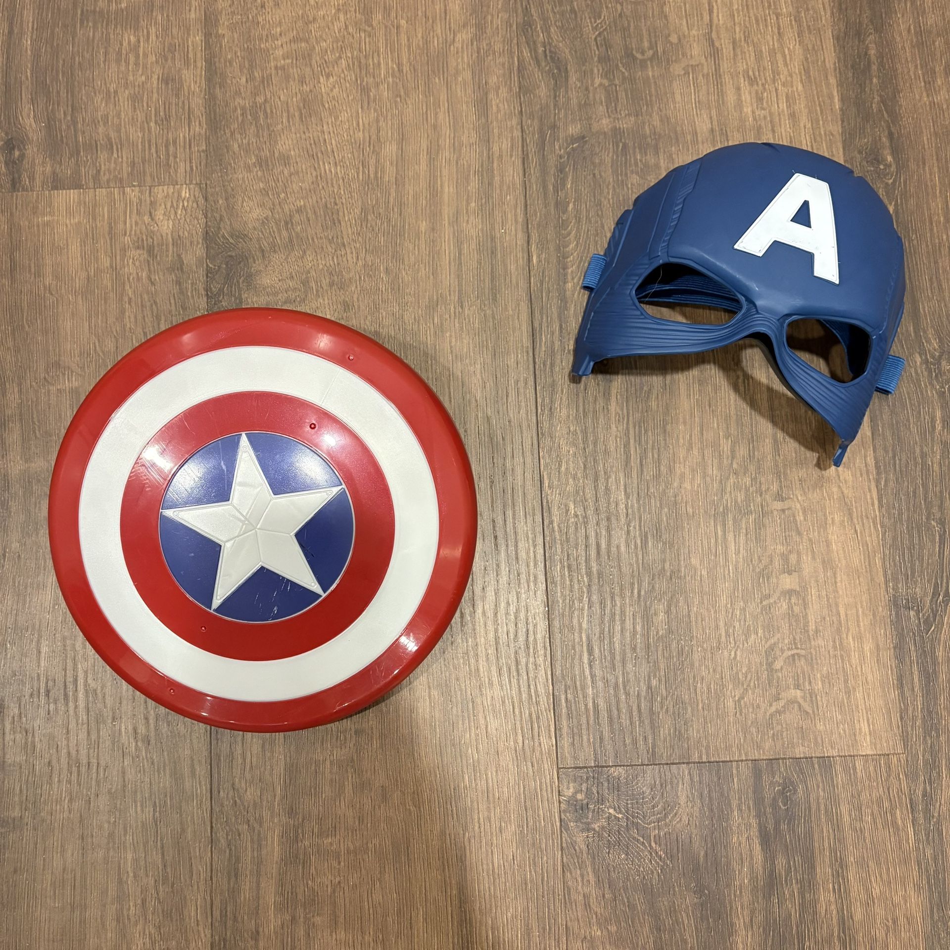 Captain America Mask And Shield - Child Size