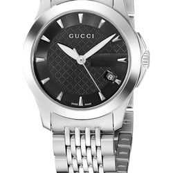 Gucci Women's YA126502 G-Timeless Stainless Steel Watch