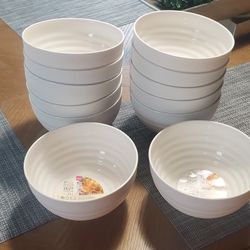 Brand New Plastic Table Bowls