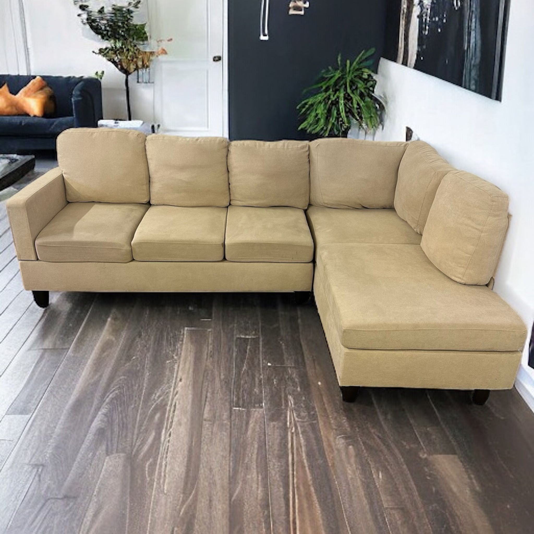 2-Piece Sectional Couch Sofa **ALL NYC DELIVERY**