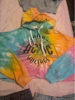 Girls ACDC Crop hoodie