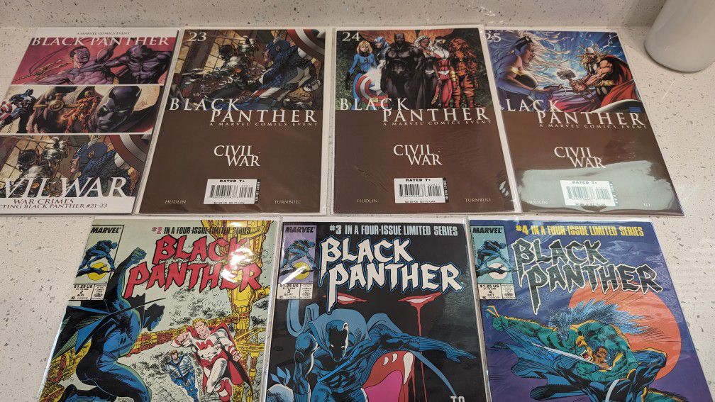 Black Panther Comic Lot