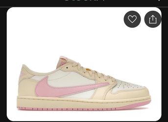 Travis Scott Jordan 1 retro low shy pink size-11