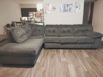 Gray Sectional couch
