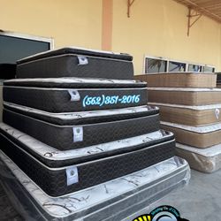 Royal Touch King Size Mattress And Boxspring Bed Set New Cama Bonita 