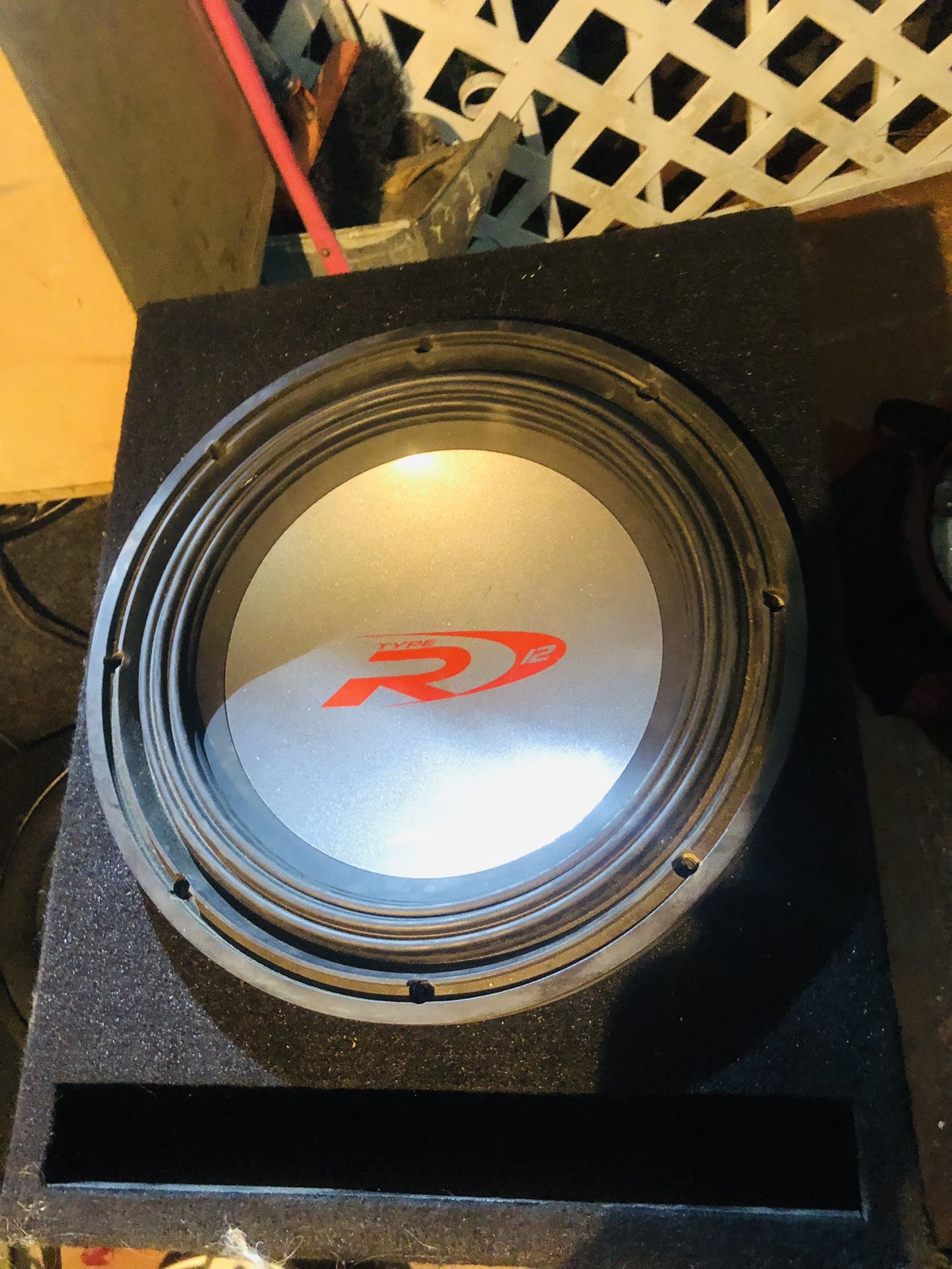 12 Alpine Type R Ported Box for Sale in Hazard, CA OfferUp