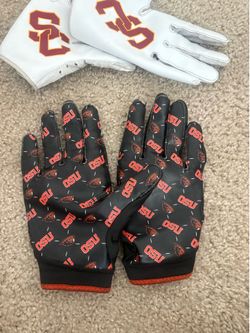 Oregon state football gloves