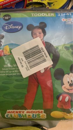 Mickey Mouse costume 3T- 4T