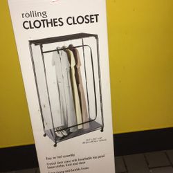 Rolling Clothes Closet