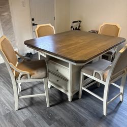 Dinning Table And 4 Chairs 