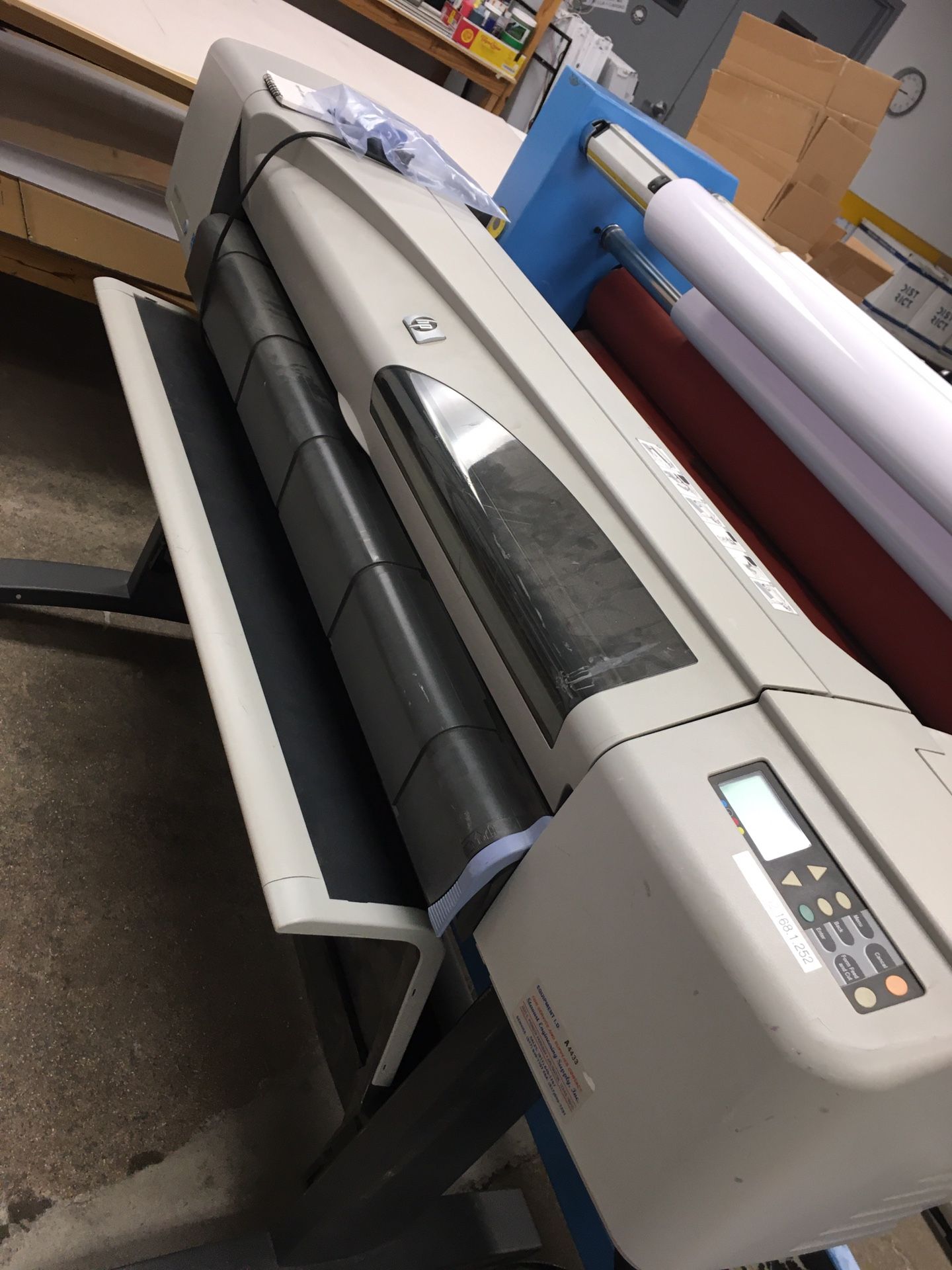 $100 today only HP large format printer