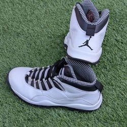Air Jordan 10 Retro "Steel" 2013 (310805-103) Men's Size 10 OG Nike Sneakers