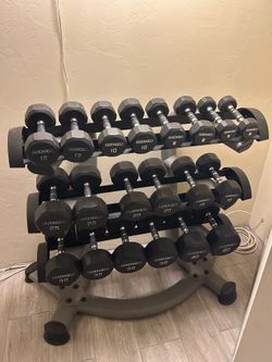 Ivanko Dumbell Set with Ivanko Stand