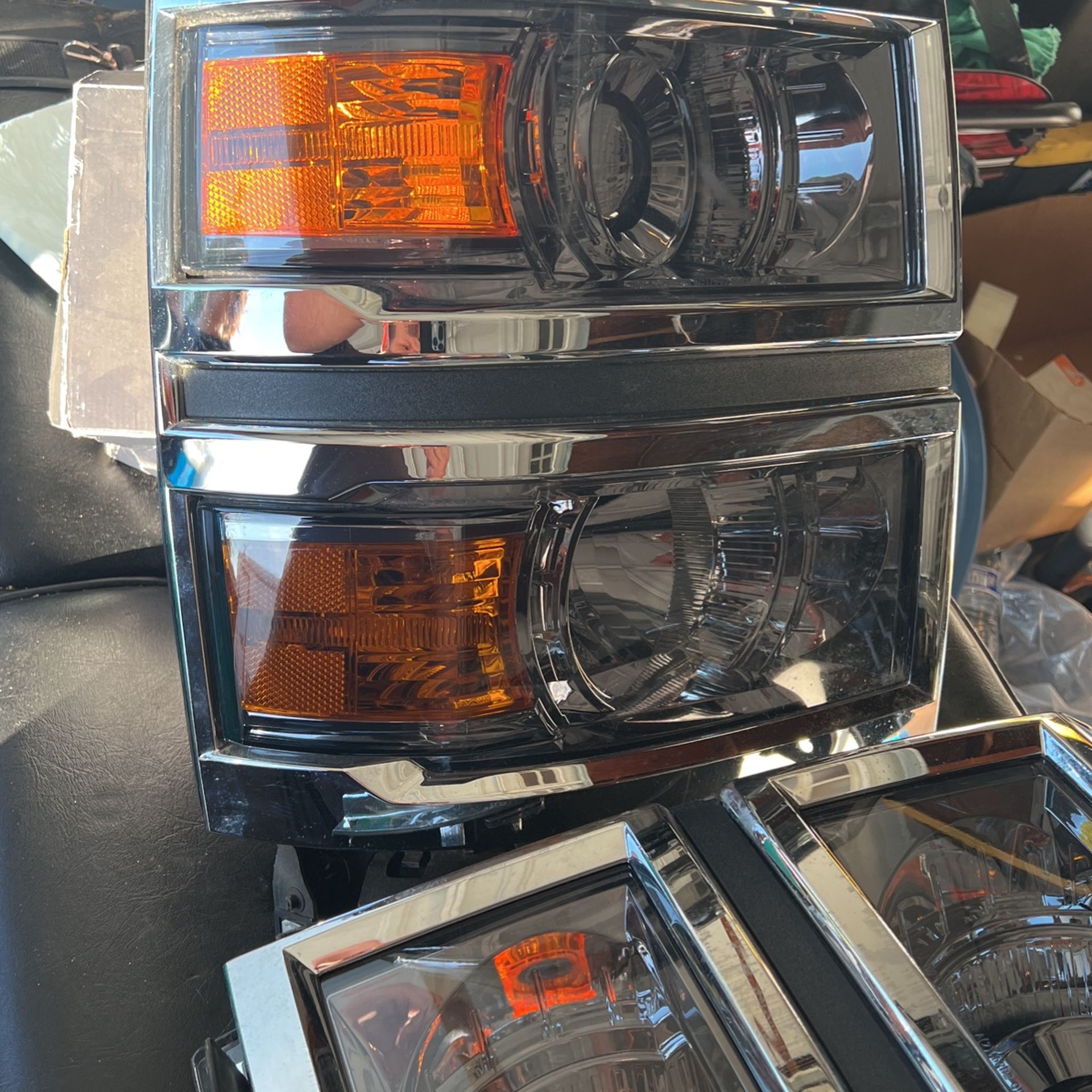 Headlight 2015 2014 Silverado