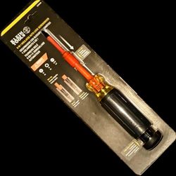 Klein Tools 6-in-1 Insulated Auto-Lock Screwdriver
