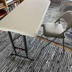 Foldable Table and Chair