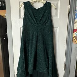 Girls 16 1/2 Christmas Dress