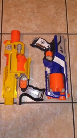 Nerf guns.