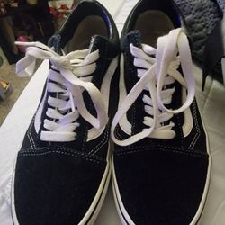Black Vans Womens Size 8