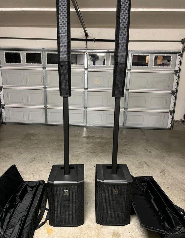 EV Evolve 50 Active Speakers (x2)
