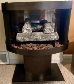 FIREPLACE FIREBOX BURNS CLEAN ALCOHOL GEL