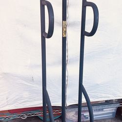 HANDLE TRUCK Dollie DUAL LOOP Heavy Duty 56” 600lbs 8" TIRES By Milwaukee Co.