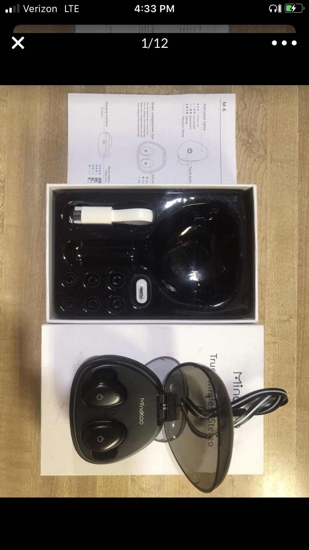 NEW OPEN BOX WIRELESS EAR BUDS BY SMART HEADSET,SABBIT,MJYUN,GONOVATE,MINDKOO