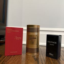Three Brand New Colognes